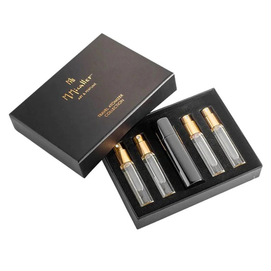 M. Micallef Travel Black Gift Set Gift Set ScentGiant